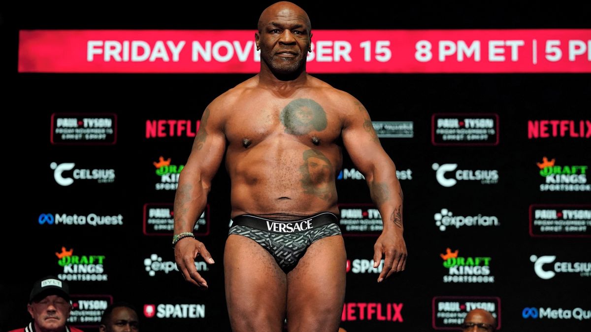 Je jasno. Legendární Tyson se v 59 letech porve na netradičním místě